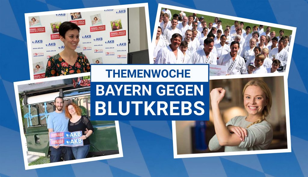 Themenwoche Bayern gege Blutkrebs